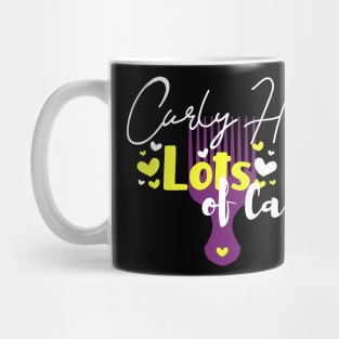 Curly Hair Love Mug